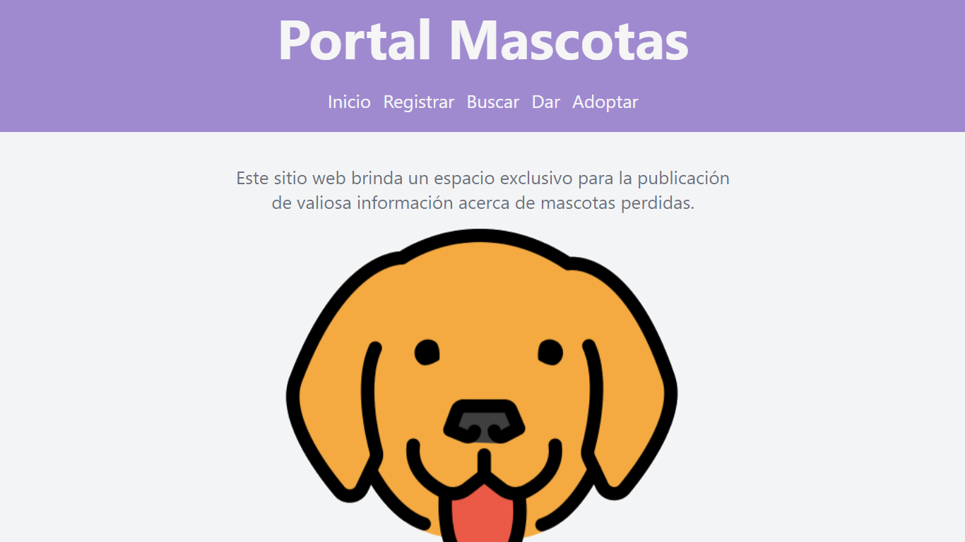 proyecto portal de mascotas